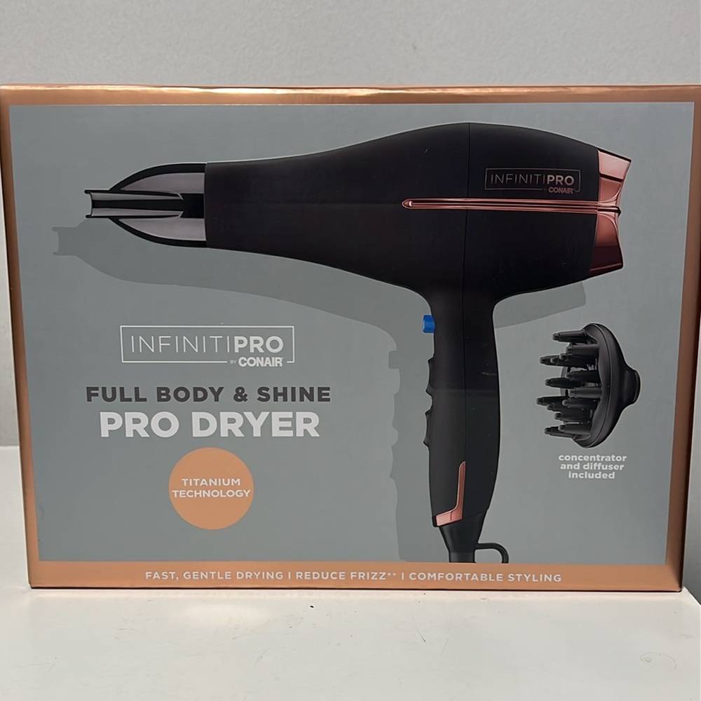 Conair InfinitiPRO Full Body & Shine Pro Hair Dryer